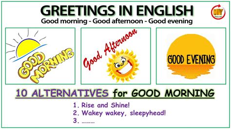 What time to Wish Good Morning, Good Afternoon, and Good Evening to.